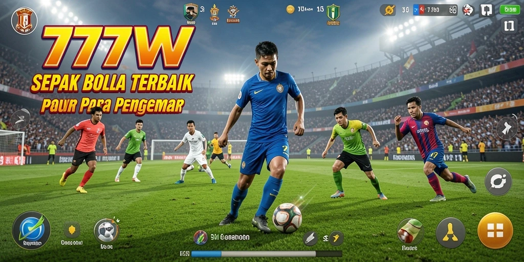 Tangkapan layar dari gameplay yang mendebarkan di 7777W.