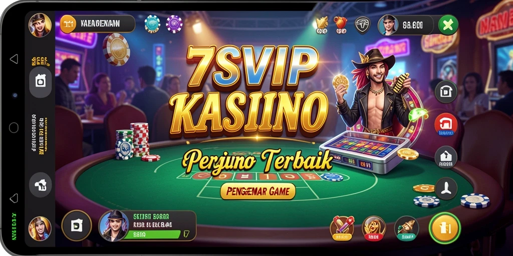 Tampilan permainan Kasino yang seru dan menarik di 7SVIP.