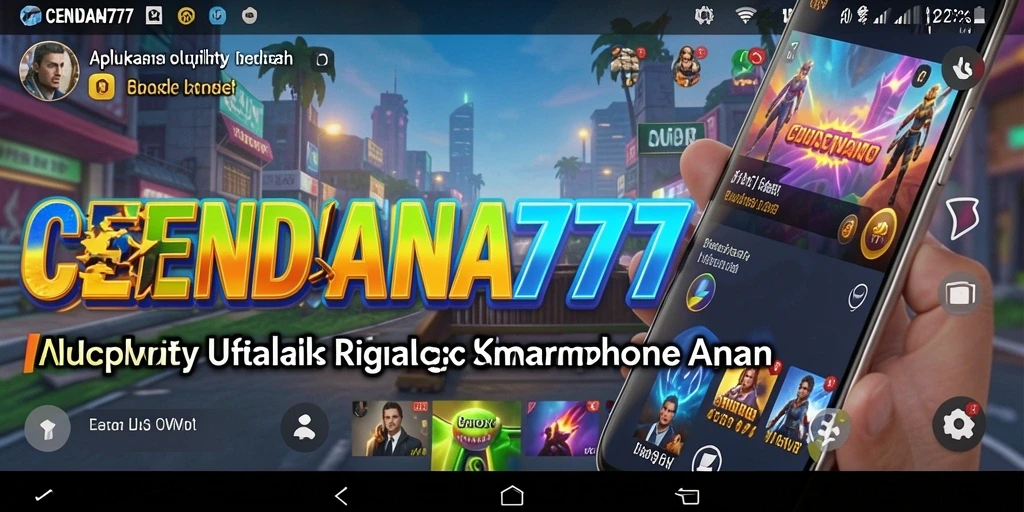 Tampilan antarmuka CENDANA777 yang sederhana dan fungsional.