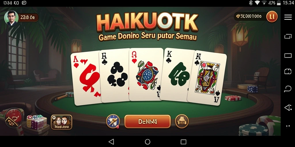 Tampilan gameplay HAIKUOTK yang seru dan interaktif.