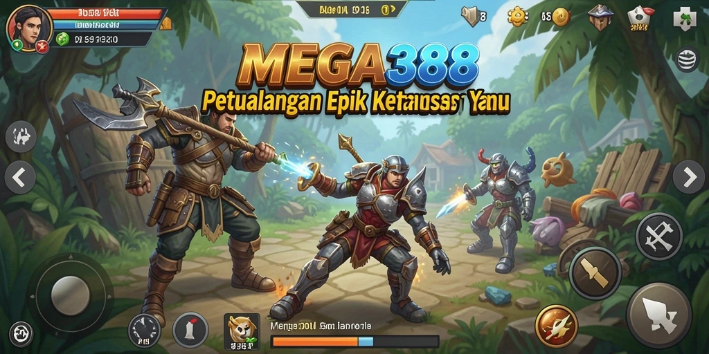 Tampilan menakjubkan dari gameplay <strong>MEGA388</strong> saat menjelajahi dunia petualangan.