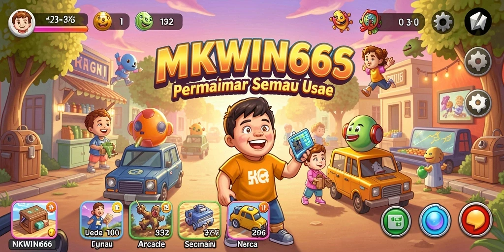 Tampilan gameplay MKWIN666 yang seru dan penuh aksi.