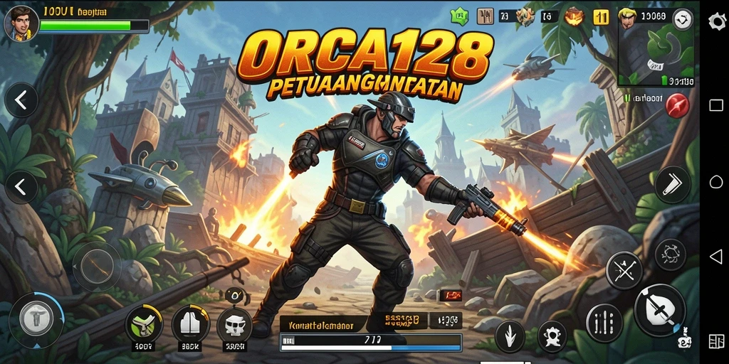 Gameplay seru ORCA128 dengan aksi yang mendebarkan.
