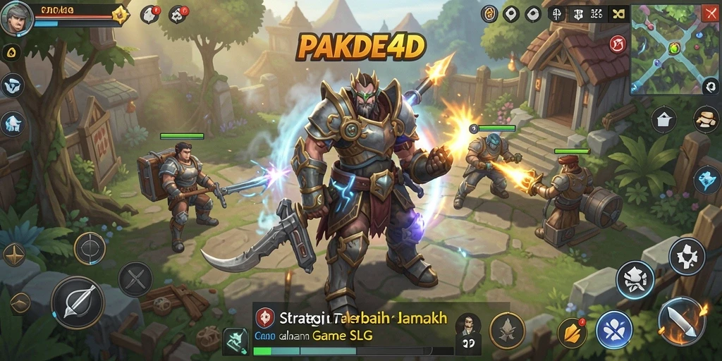 Screenshot permainan PAKDE4D menampilkan aksi strategi yang mendebarkan.
