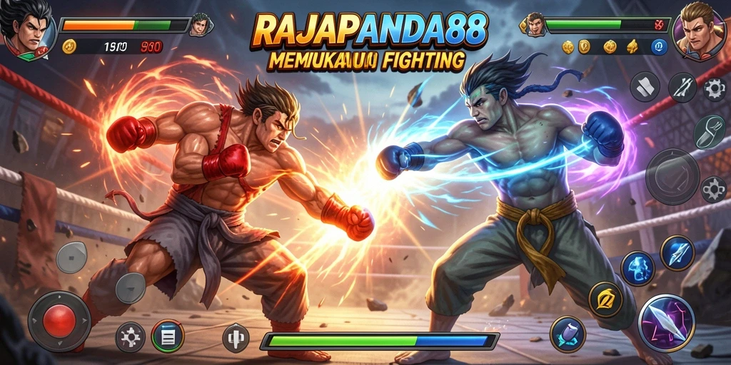 Tampilan gameplay RAJAPANDA88 yang menarik dan penuh aksi.