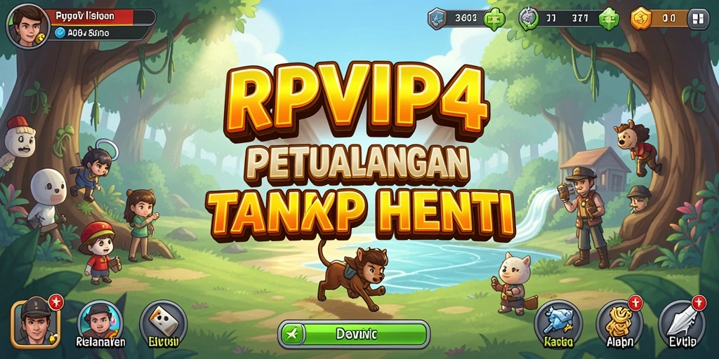 Tampilan gameplay RPVIP4 yang menarik dan interaktif.