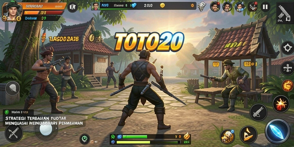 Tampilan gameplay TOTO20 yang menegangkan dengan elemen strategi.