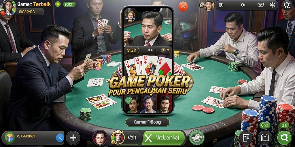 Tampilan gameplay V21 yang mendebarkan dan penuh aksi.